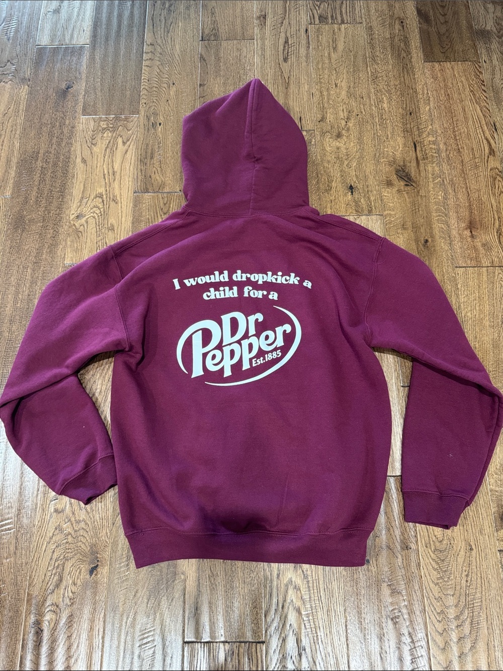 Dr. Pepper Hoodie Sweatshirt Sz M
